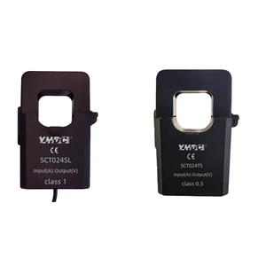 YHDC SCT024SL/SCT024TS Series Split Core Voltage Output CT 50-400A 0.333/1/3/5V 0.5% Accuracy Cable/Screw Terminal CE RoHS