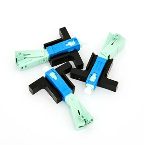 Newsun NS-H13 Optical Fiber Fast Connector 52mm Adapter SC/APC Quick Connect 4G/WiFi/3G/FTTH Networks Patch Cord 1 Year Warranty
