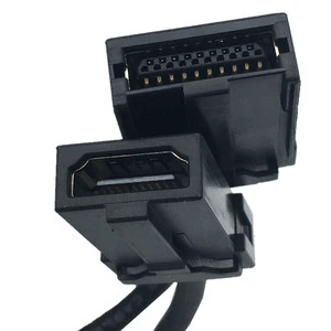 High Speed ABS Type E HD Male To Type HD A Female Video Audio Cable High Quality 1.5m E Type To AF AM HD Cable