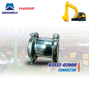 Heavy Equipment Replacement 07332-02000 Connector Assembly For Komatsu PC1250-7 D85A D80 Excavator Dozer Parts