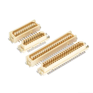 Board to Board Connector1.0PH Single Solt DF9 Male and Female H3.0 with Posts Grounding Plates,17P to 51P Mezzanine Connectors