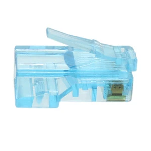 Female Ethernet Modular Plug Cat5 8p8c Rj 45 Conector UTP Pass Through Ez Connector RJ45 Cat5e Utp