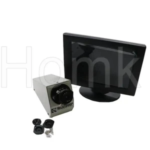 Fiber connector microscope end face detector
