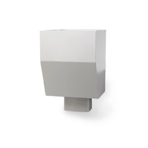White Outdoor Downspout Aluminum Drainage Connector Gutter Downspout Adapter