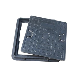 SMC BMC Composite FRP Manhole Cover Plastic/Round Factory Price EN124 A15 B125 C250 D400 Standards Construction Real Estate