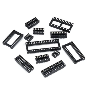 IC Socket Chip Microcontroller Base DIP-8/14/16/18/20/24/28 40P DIP Sockets