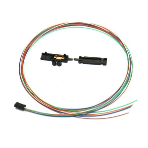 6 Fibers 12 Strand Fiber Optic Buffer Tube 900um Fanout Kit for Termination Ribbon Cable