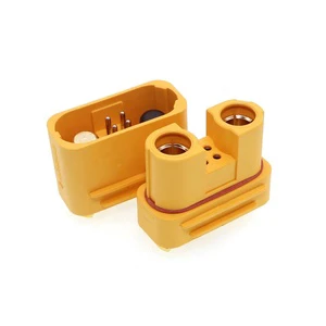 Amass AS150U Plug Gold Plated Female Male Banana Connector Anti-spark with Signal Pin Lipo Battery Waterproof Socket