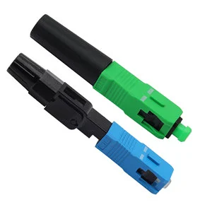 Be Used for FTTH Optical Fiber the SC Quick Connector Quickly Assemble the SC APC UPC Optical Fiber Connector on Site