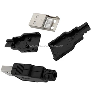 Widely Used Usb Male Connector a Type Connector