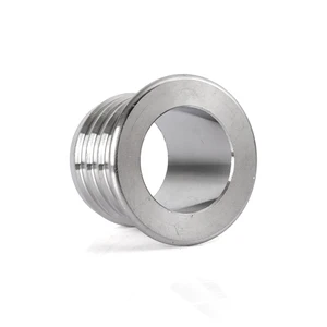CNC Machined Stainless Steel Pipe Fitting Hose Barb Connector Precision Turned Barb Adapter Custom Hose Tail Fitting