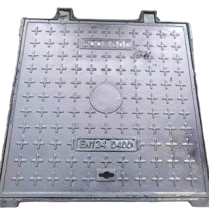 High Quality 800*800 Square Ductile Iron Manhole Cover Roadway Safety CE ISO9001 Certified MAXIN Brand Pressure for Lock System