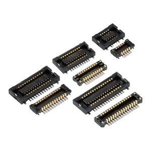 Board to Board Connector 0.4mm High Speed AXT6/AXT5 Male/Female Right Angle Connectors H1.0, 10P to 60P Mezzanine Connectors