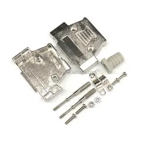 Fast Delivery D-SUB Connectors 25Pin 44Pin Metal Hood case DB25 HDB44 Metal Hood