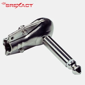 Pancake Mono Connector Jack 10A Copper Zinc Alloy