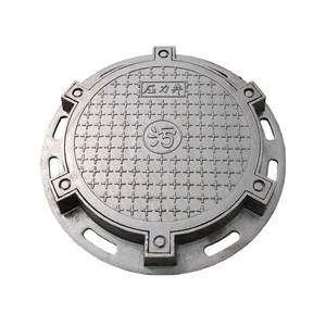 High Quality OEM Sand Casting Manhole Cover That Meets Testing Standards Gray Cast Iron Manhole Cover