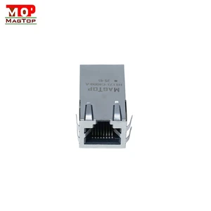 Profinet Industrial Ethernet RJ45 Cat6a Connector Two Piece STP Shielded Plug for Automation