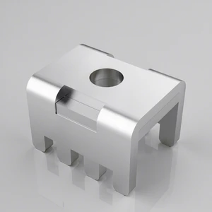PCB Welding Terminal Thickness 2.0mm 16x20x14mm Brass Welding Terminal Pcb Wire Connector M6 Screw 8Pin PCB Soldering Terminals
