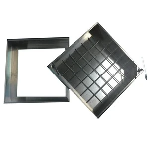 square Recessed Double Seal Aluminium Manhole Covers & Frames,galvanized Stainless Steel Manhole Drain