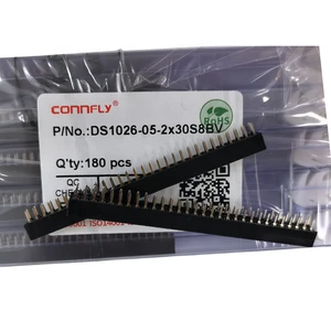 CON DS1026-05-2*30S8BV 2*30 60pin 2.00mm Female Header Double Row V/T Type Board Mezzanine Connector 2024+ TUBE Packaging