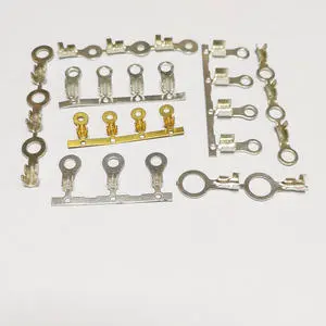 18 Non-insulated Sheath Apply In Hold Flexible Wire Ring Terminals