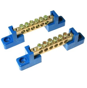High-Quality Custom Size Brass Electrical Terminal Blocks & Power Distribution Connectors