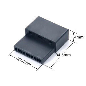 CNLEY 10Pin Multi-function Steering Wheel Cruise Control Switch 10P Plug Male/Female Adapter Automotive Wire Harness Connector