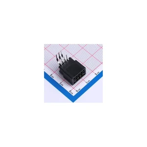 ER06BGFBK Card Edge Connector 2.54mm Pitch EDGE SLOT Right-Angle 6P -55 To 125 Degree Celsius Push-Pull P=2.54mm ER06BGF