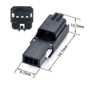 Automotive Electronic Connector Adapter Male/Female Brass Contact Harness Wire Connections