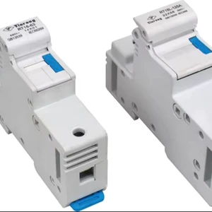 GALAXY RT18 63A 690V Ceramic Fuse Link Holder With Test Points For 10x38mm/14x51mm Fuse Bases IEC Standard DIN Rail Mount