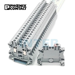 3044102 UT 4 original phoenix contact UT din rail mounted terminal block screw terminal block connector