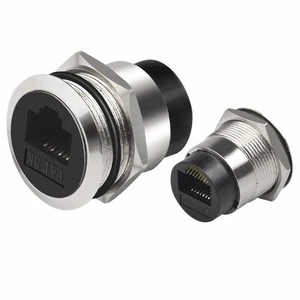 Hot Selling Ethernet RJ45 Connector for Panel Mount with Factory Cheapest Price