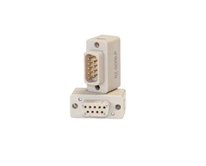 DSUB 9 PIN VACUUM PEEK PLUG Hermetic Feedthrough Connector Epoxy Sealed Hermetic Connector High Vacuum Leak Tight Industrial Use