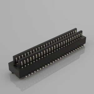 BTB 0.8mm Pitch HC-PBB08-2-50-M-H2.0 SMT Copper Double Slot Board to Board & Mezzanine Connectors Right-angle Connector for Pcba