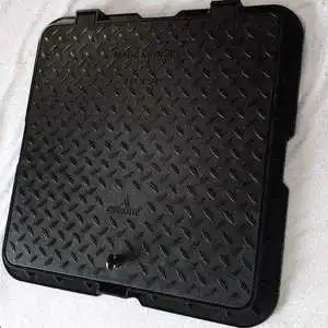 Heavy Duty Plastic Inspection Chamber Cover Square Manhole Lid for Drainage and Utility Access