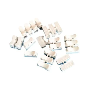 GLJ CH-2 Terminal Block PP/manganese Steel Two-in-two-out Quick Wire Connector Push-type Quick Connection 90C
