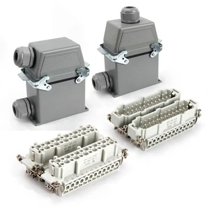 BYLJQ Heavy Duty 4 6 10 12 16 18 20 24 32 48Pin Automotive Electrical Connector Aviation Industrial Grade With 16A Rated Current