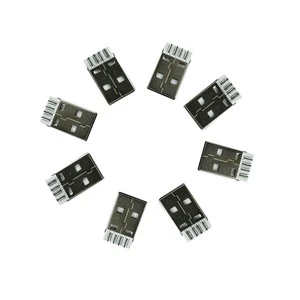 Manufacturer USB2.0 male data cable transfer USB A Port Connector for usb cables