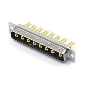 High Power D-SUB 8W8 Male Connector Solder Type High Current D-Sub for Cable Connectors Product