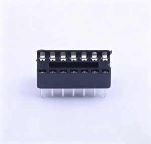2.54mm IC Socket/Transistor Socket Z-ICS0S14P-NG00 BLACK 34/REEL