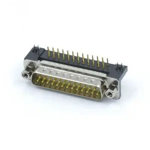 D-SUB 25Pin Male Connector R/A DIP Type DB25 Male Conector Connectors for PCB