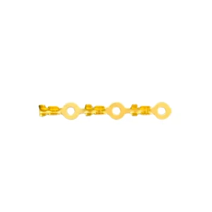 Insulated Ring Terminals in Red Blue Yellow-Crimp Wire Connectors for Electrical Wiring High Visibility Electrical Terminals