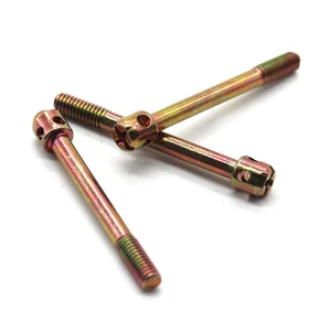 Jeasnn Steel Terminal Screw Zinc Plated Electrical Meter Screw Brass Sealing Screws