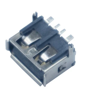 4Pin Short Body DIP Type a 90 Degree USB Connector