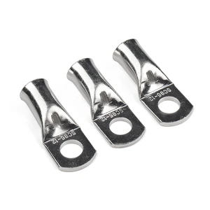 High Quality Tin Plated Ring Copper Screw Terminal Automotive 230V Electric Power Connecting Terminals Exported Cable Terminals