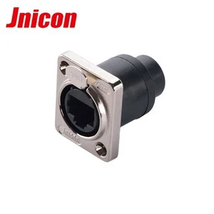 panel mount ethernet good quality rj45 connector power