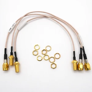 YZCONN Custom RG174 Wifi Antenna Male Female Connector Cable RF Pigtail Drone Coaxial Cable Assemblies Manufacturing