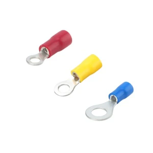 Copper RV Insulation Crimping Terminals Ring Terminal Lug Awg Wire Lug 12V Rated