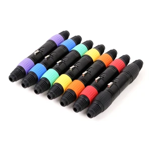New Arrival XLR Audio Connector, 3 4 5 6 Core 3 4 5 6 Pin XLR Cannon Male Female Cable Plug, Balanced Head for Microphone MIC