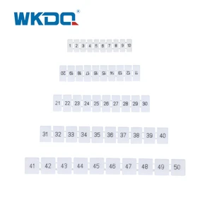 WONKEDQ UK Series Terminal Blocks Marker Strip